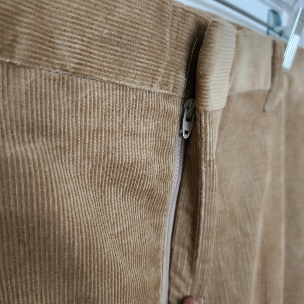 Vintage Tan Brown Corduroy Pants Size 40X32 - Picture 4 of 12